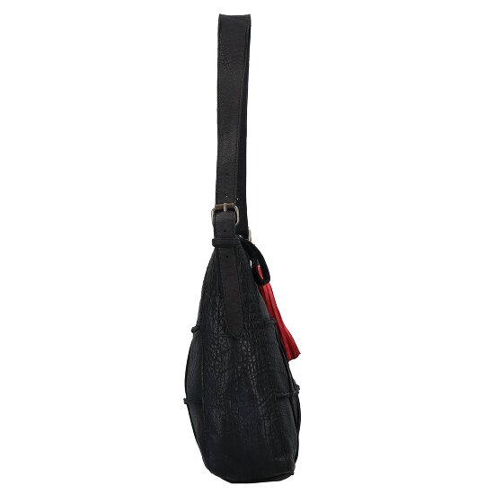 Taschendieb Wien Malvengasse Schultertasche Leder 31 cm
