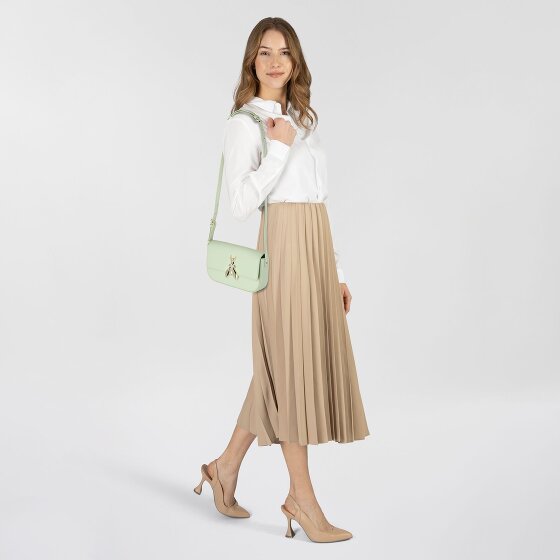 Patrizia Pepe Essential Fly Schultertasche Leder 22 cm
