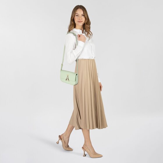 Patrizia Pepe Essential Fly Schultertasche Leder 22 cm