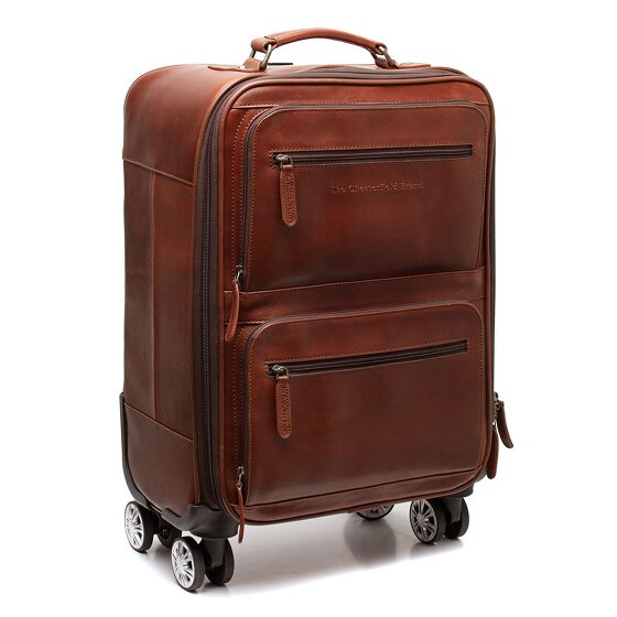 The Chesterfield Brand San Marino 4 Rollen Kabinentrolley 47 cm