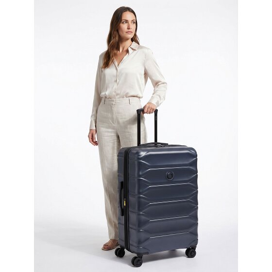 Delsey Paris Meteor 4 Rollen Trolley L 78 cm mit Dehnfalte