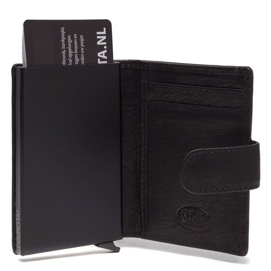 The Chesterfield Brand Prague Kreditkartenetui RFID Schutz Leder 7 cm