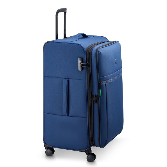 Delsey Paris x United Colors of Benetton BE 4-Rollen Trolley L 76 cm mit Dehnfalte