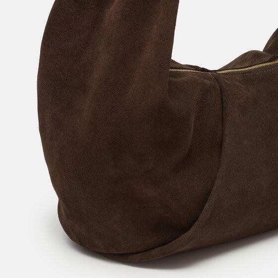 LES VISIONNAIRES Greta Essential Schultertasche Leder 43 cm
