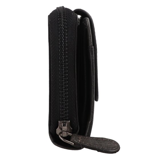 Greenburry Destressed Geldbörse RFID Schutz Leder 13.5 cm