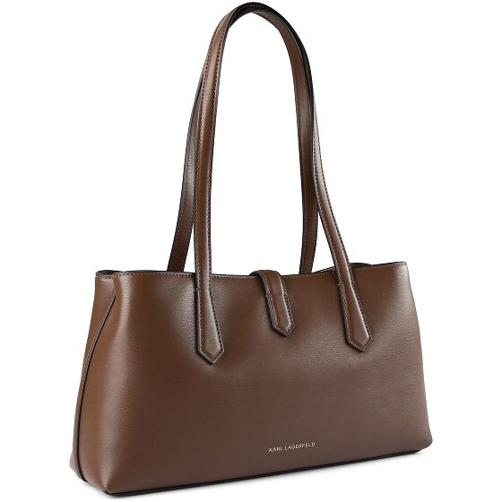 Karl Lagerfeld Autograph Schultertasche Leder 33 cm