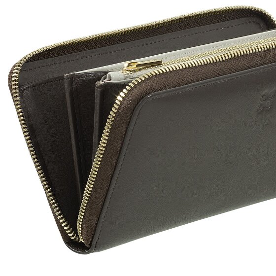 DuDu Geldbörse Leder 19 cm