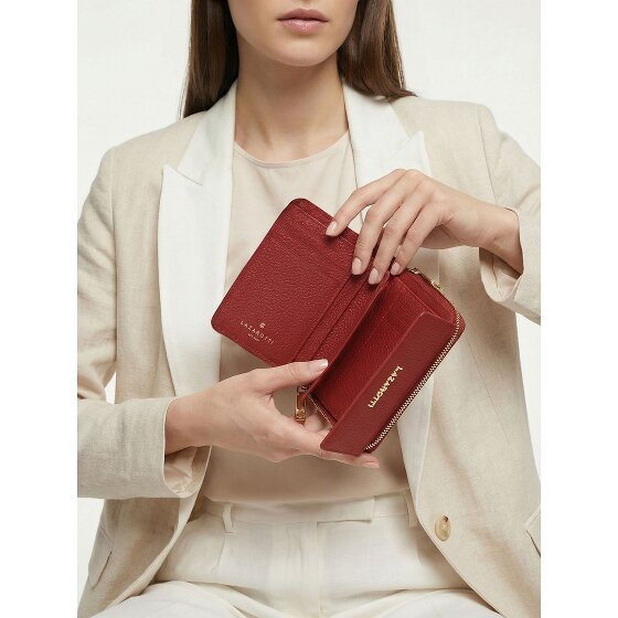 Lazarotti Bologna Leather Zip-Around Geldbörse Leder 12 cm
