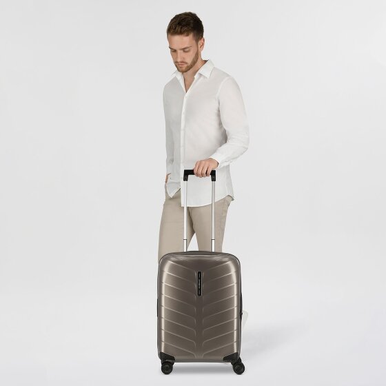 Samsonite Attrix 4 Rollen Kabinentrolley 55 cm mit Dehnfalte