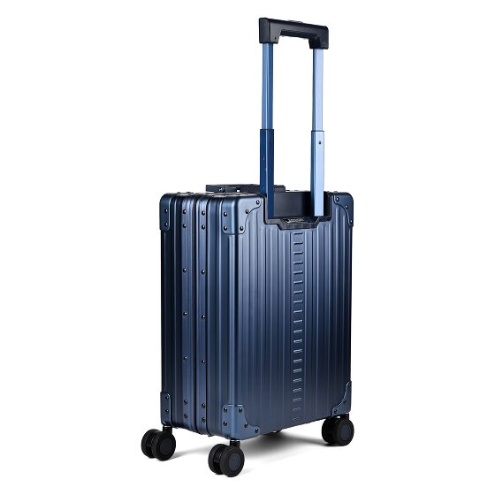 Aleon Business 4-Rollen Kabinentrolley Aluminium 50 cm Laptopfach