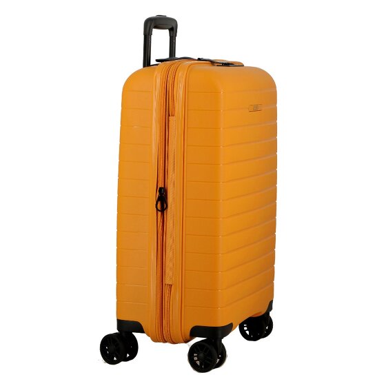 Jump Striper 4 Rollen Kabinentrolley 55 cm mit Dehnfalte