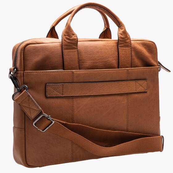 Strellson Hyde Park Aktentasche Leder 39 cm Laptopfach