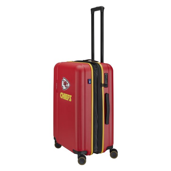 Travelite travelite x NFL 4 Rollen Kofferset 3-teilig mit Dehnfalte