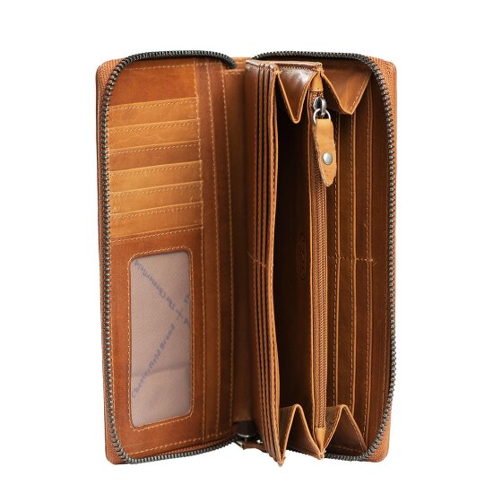 The Chesterfield Brand Wax Pull Up Geldbörse RFID Schutz Leder 19 cm