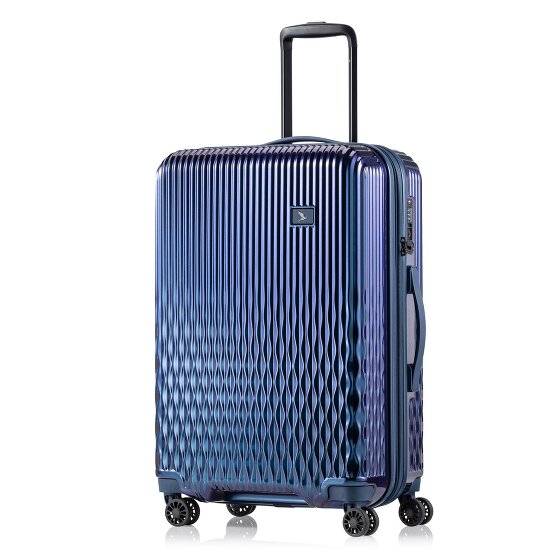 Pack Easy Flow 4 Rollen Trolley M 66 cm mit Dehnfalte Pack Easy Flow 4 Rollen Trolley M 66 cm mit Dehnfalte