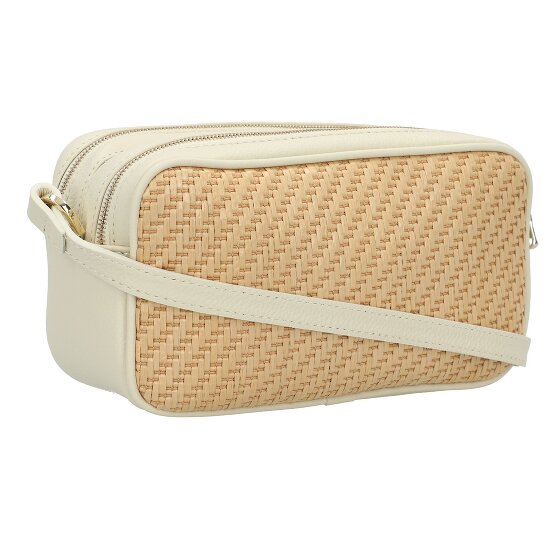 Patrizia Pepe Straw Umhängetasche 22 cm