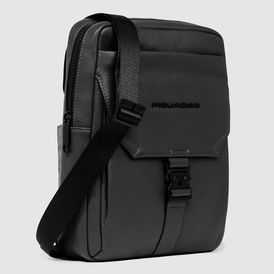 Piquadro Than Umhängetasche RFID Schutz Leder 22 cm