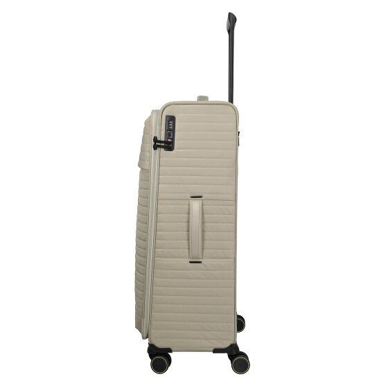 Travelite Barbara 4 Rollen Trolley L 80 cm mit Dehnfalte