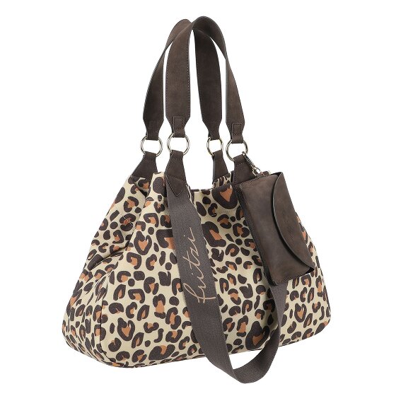 Fritzi aus Preußen Izzy Medium Limited Leo Camel Schultertasche 42 cm