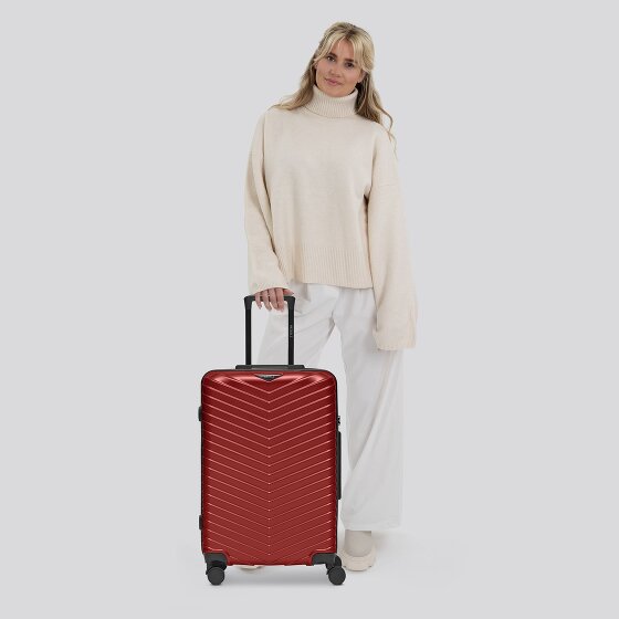 Redolz Essentials 18 4 Rollen Trolley 66 cm mit Dehnfalte
