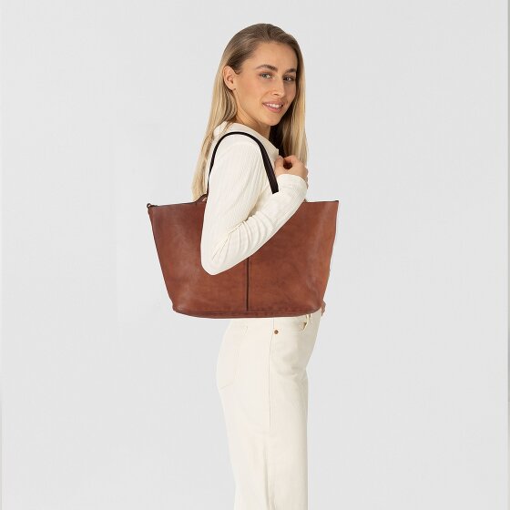 Campomaggi Ebano Shopper Tasche Leder 36 cm