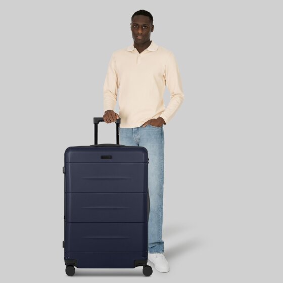 Police London 4 Rollen Trolley 74 cm mit Dehnfalte