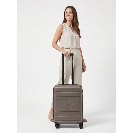 Redolz Essentials 11 4 Rollen Kabinentrolley 55 cm mit Dehnfalte