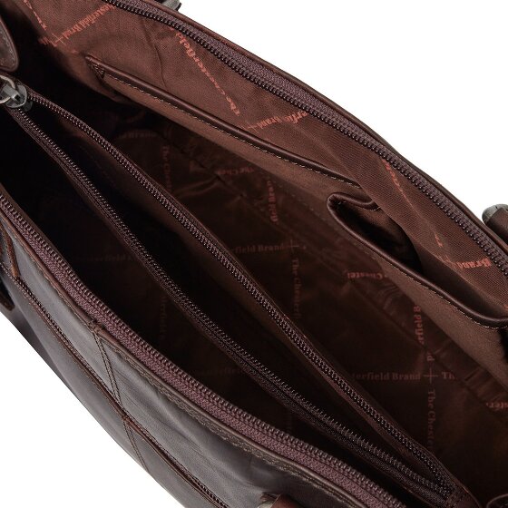 The Chesterfield Brand Santorini Schultertasche Leder 34 cm