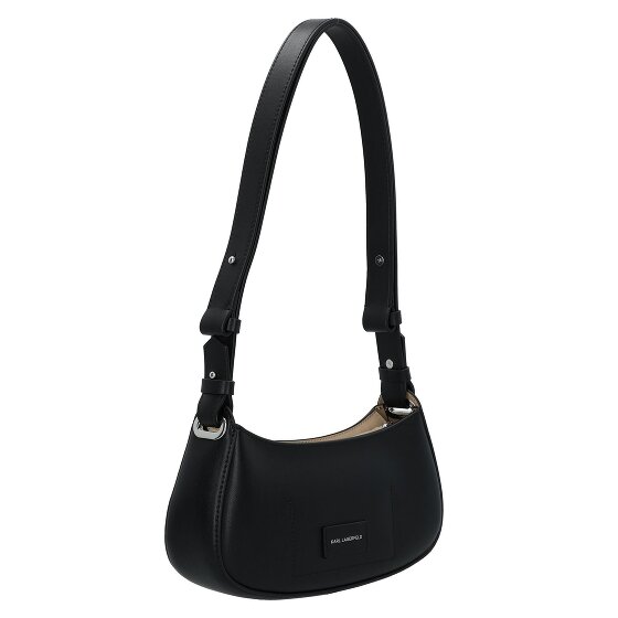 Karl Lagerfeld Circle Schultertasche Leder 32 cm