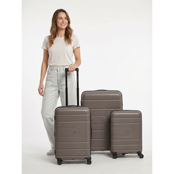 Redolz Essentials 11 4 Rollen Kofferset 3-teilig mit Dehnfalte