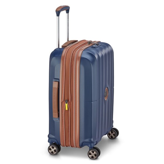 Delsey Paris Carrousel 2 4 Rollen Kabinentrolley 55 cm mit Dehnfalte