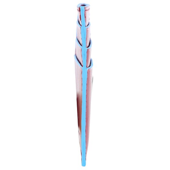 Piquadro Blue Square Kreditkartenetui RFID Leder 11,5 cm