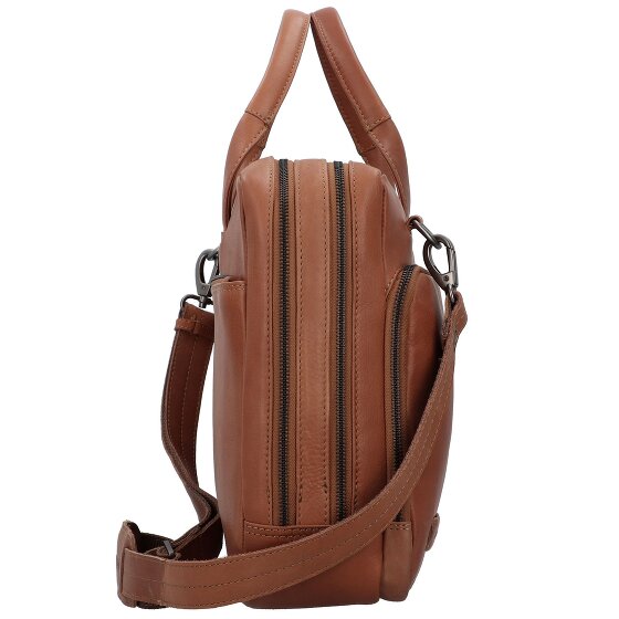 Plevier Structure Petronas Aktentasche Leder 40 cm Laptopfach