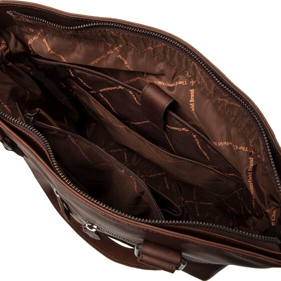 The Chesterfield Brand Rome Shopper Tasche Leder 38 cm Laptopfach
