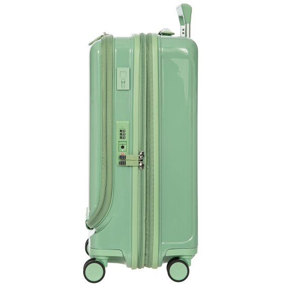 Bric's Positano 4 Rollen Kabinentrolley 55 cm mit Dehnfalte