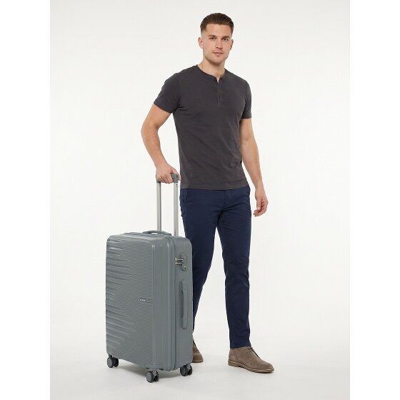 Travelite Pacific 4 Rollen Trolley M 67 cm