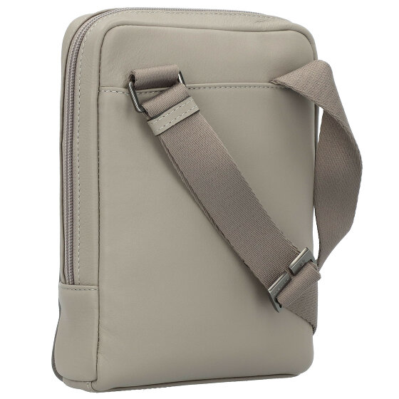 Piquadro Akron Umhängetasche Leder 17 cm