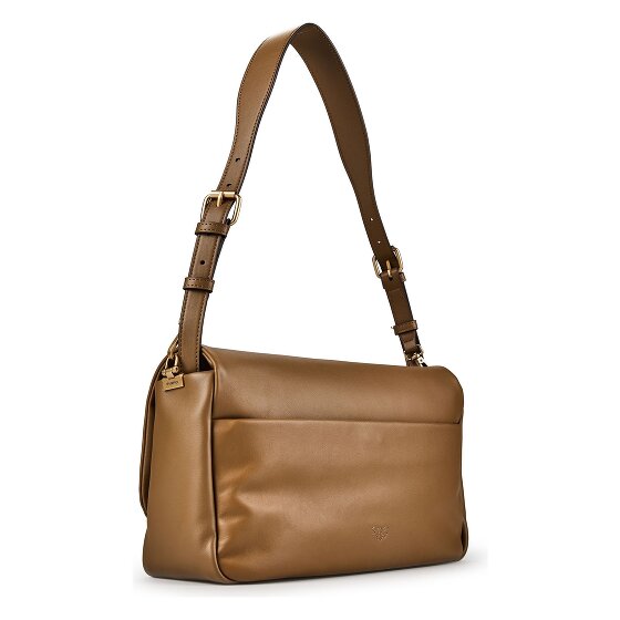 PINKO Click Soft Classic Schultertasche Leder 32 cm