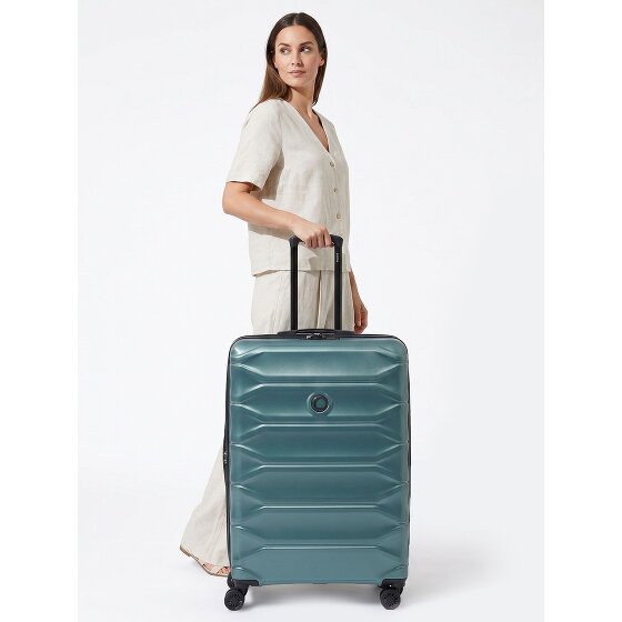 Delsey Paris Meteor 4 Rollen Trolley L 78 cm mit Dehnfalte