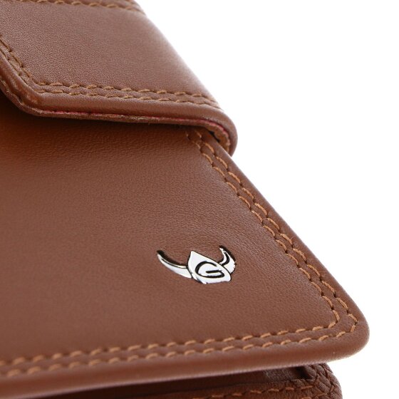 Golden Head Polo Geldbörse RFID Schutz Leder 10 cm Geldscheinklammer