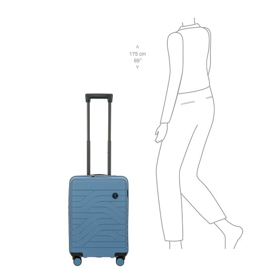 Bric's BY Ulisse 4-Rollen Kabinentrolley 55 cm