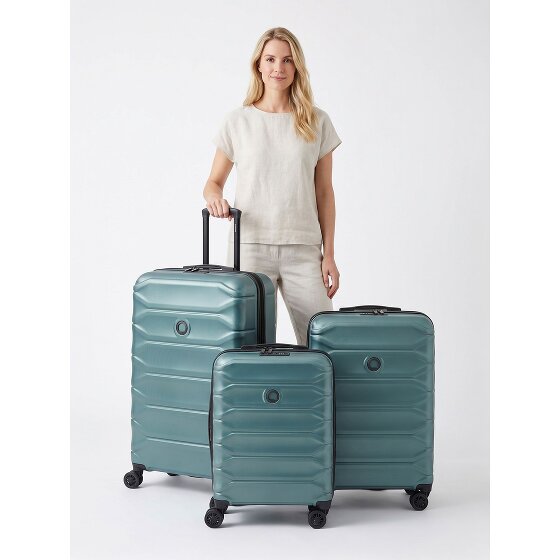 Delsey Paris Meteor 4 Rollen Kofferset 3-teilig mit Dehnfalte