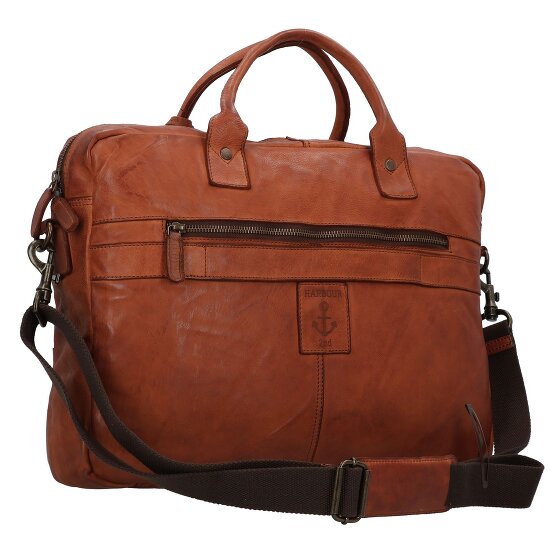 Harbour 2nd Urban Poets Aktentasche Leder 40 cm Laptopfach