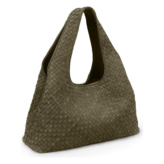 LES VISIONNAIRES Paz Weave Schultertasche Leder 44 cm