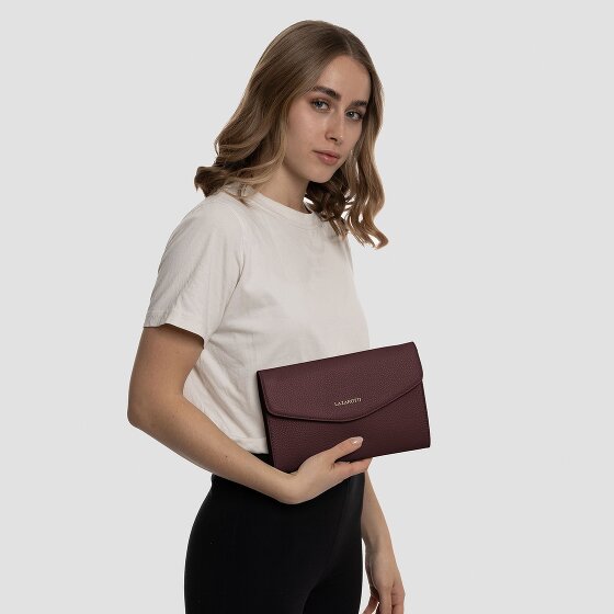 Lazarotti Bologna Leather Clutch Tasche Leder 23 cm