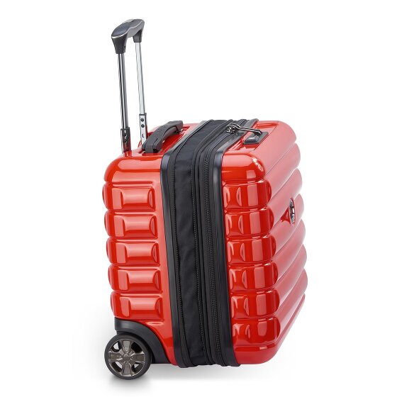 Delsey Paris Shadow 5.0 4-Rollen Businesstrolley 38 cm Laptopfach mit Dehnfalte
