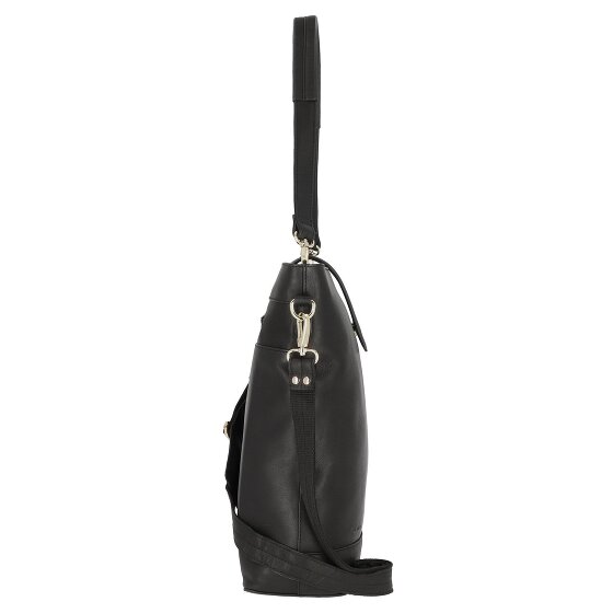 Plevier Bow Schultertasche Leder 30 cm Laptopfach