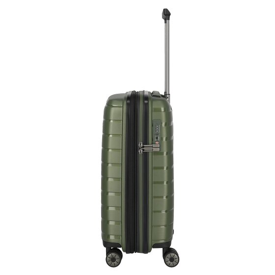 Travelite Air Base 4 Rollen Kabinentrolley 55 cm mit Dehnfalte Travelite Air Base 4 Rollen Kabinentrolley 55 cm mit Dehnfalte