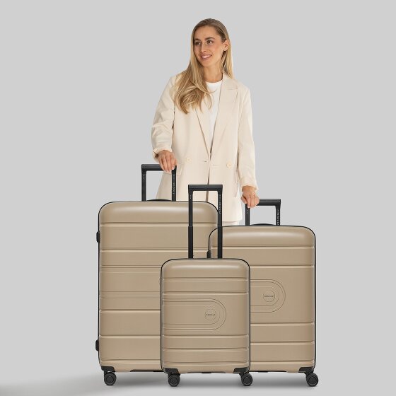 Redolz Essentials 11 4 Rollen Kofferset 3-teilig mit Dehnfalte Redolz Essentials 11 4 Rollen Kofferset 3-teilig mit Dehnfalte