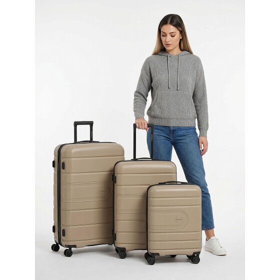 Redolz Essentials 11 4 Rollen Kofferset 3-teilig mit Dehnfalte